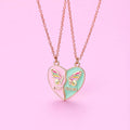 Best Friend Magnetic Necklaces for 2 Butterfly