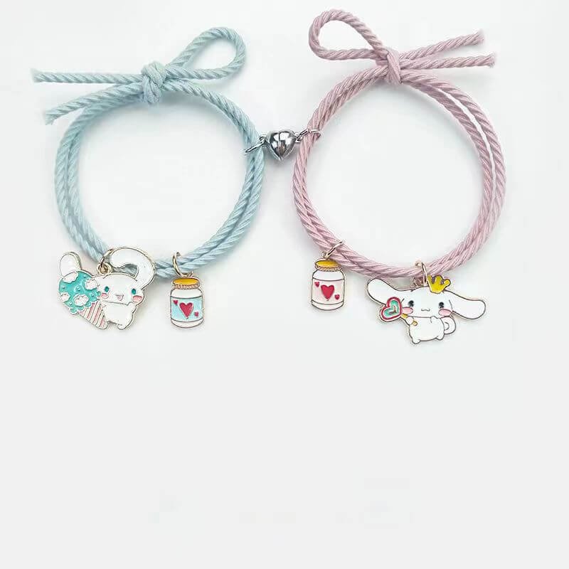 2-4 Best Friends Cute Magnetic Friendship Bracelets
