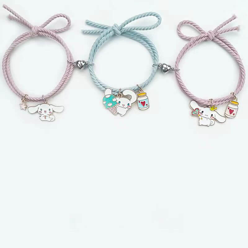 2-4 Best Friends Cute Magnetic Friendship Bracelets