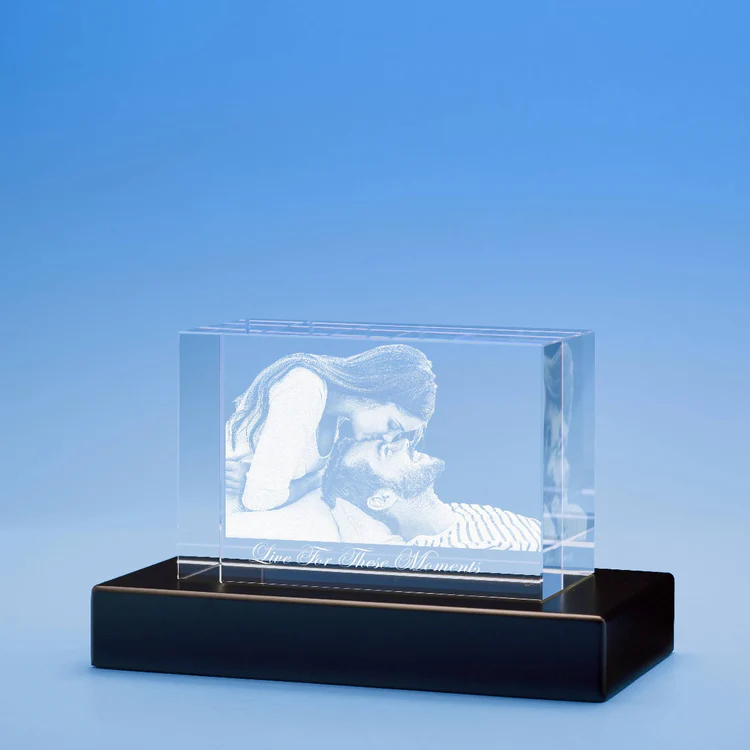Brick 3D Photo Crystal